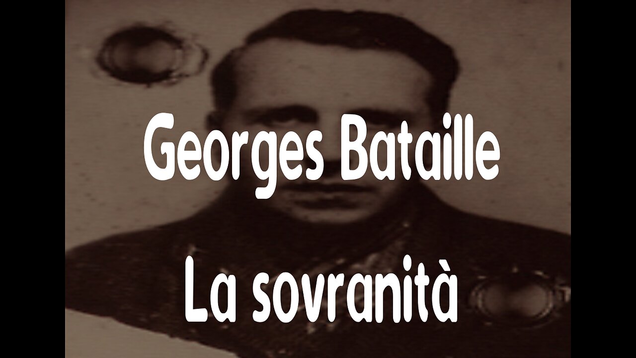 Sovranità in Bataille