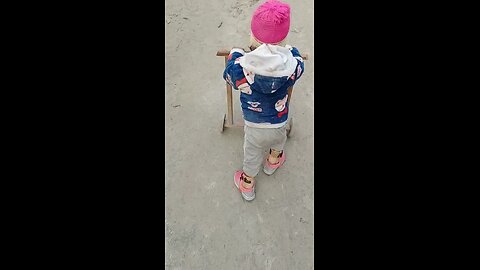 walking on child