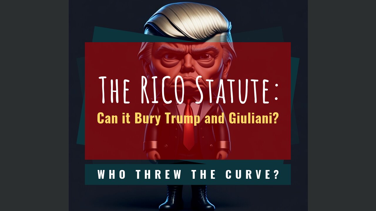 The RICO Statute: Can it Bury Trump and Giuliani? #foryou #nyc #podcast #trending #realtalk