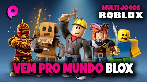 Live de Roblox - Vem pro mundo Blox