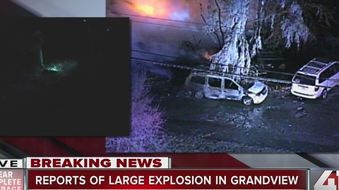 Reports of large explosion in Grandview
