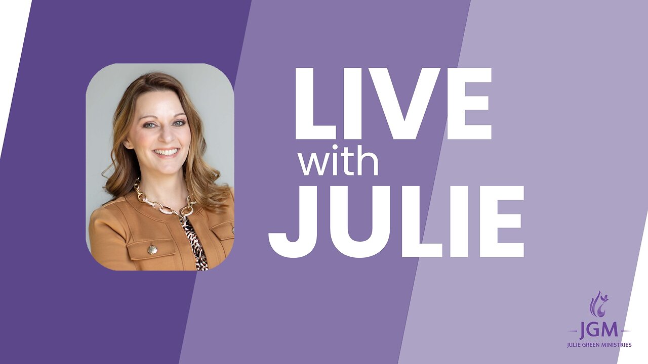 LIVE WITH JULIE: BREAKING THE CHAINS OFF OF YOUR LIFE