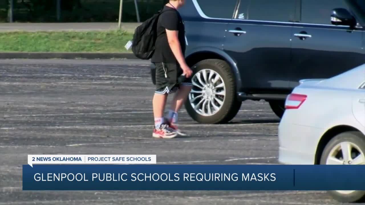 Glenpool Public Schools 'require' students and staff to mask-up