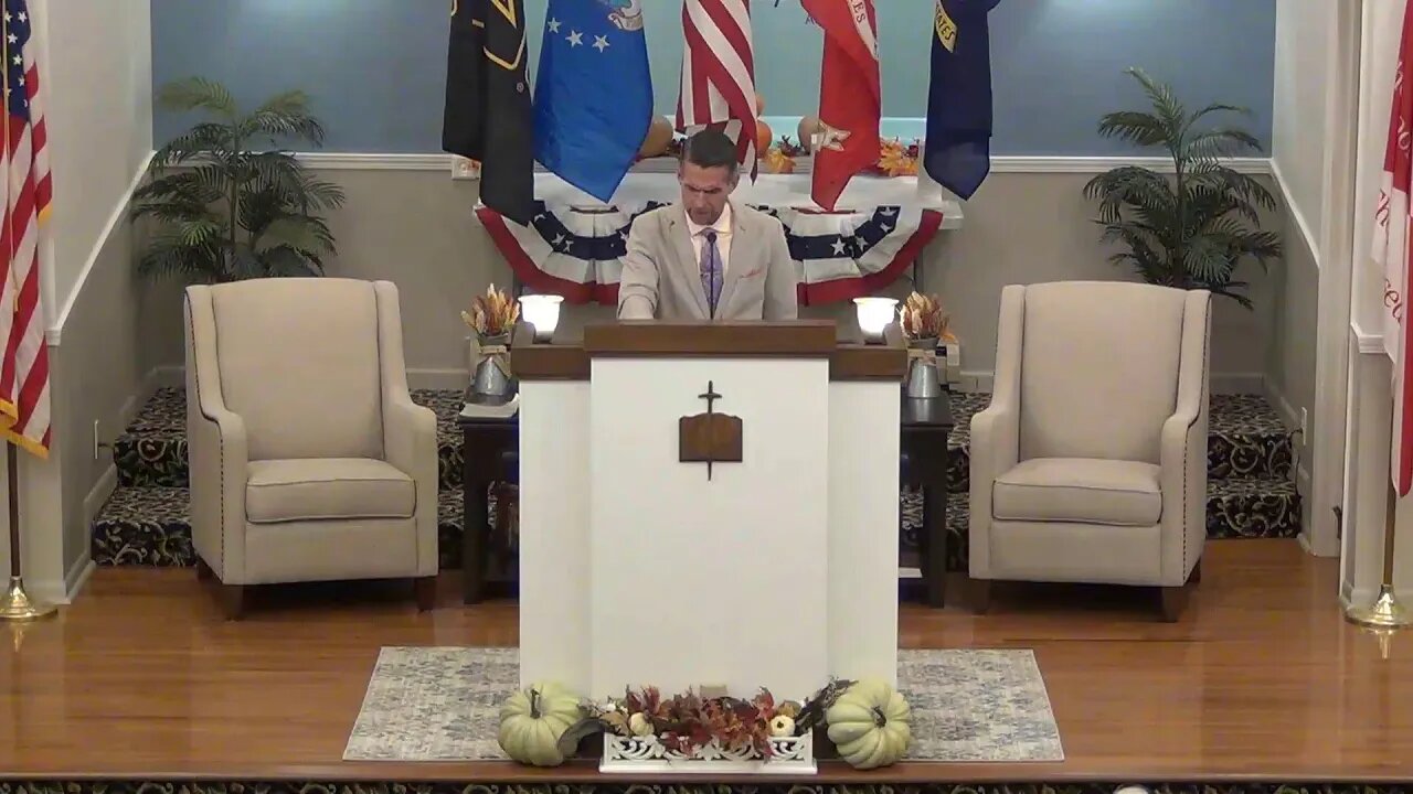 Wednesday Evening Service Nov 11, 2020 - "Colossians: Conduct"