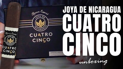 Joya de Nicaragua Cuatro Cinco | UNBOXING