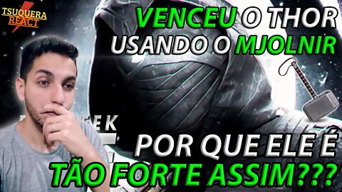 (VENCEU ATÉ O PRÓPRIO DEUS😱😱) REACT Punhos de Khonshu | Cavaleiro da Lua (Marvel) | DKF