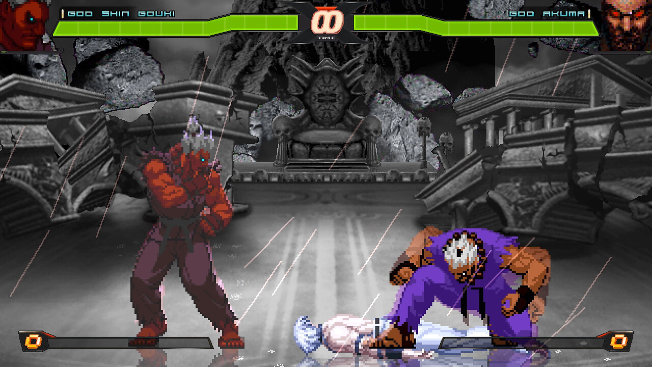 MUGEN - God Shin Gouki vs. God Akuma - Download