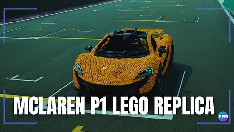 McLaren P1 LEGO replica