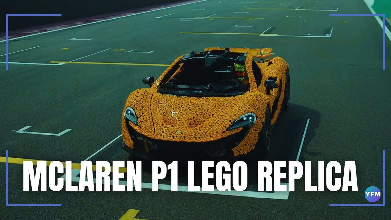 McLaren P1 LEGO replica