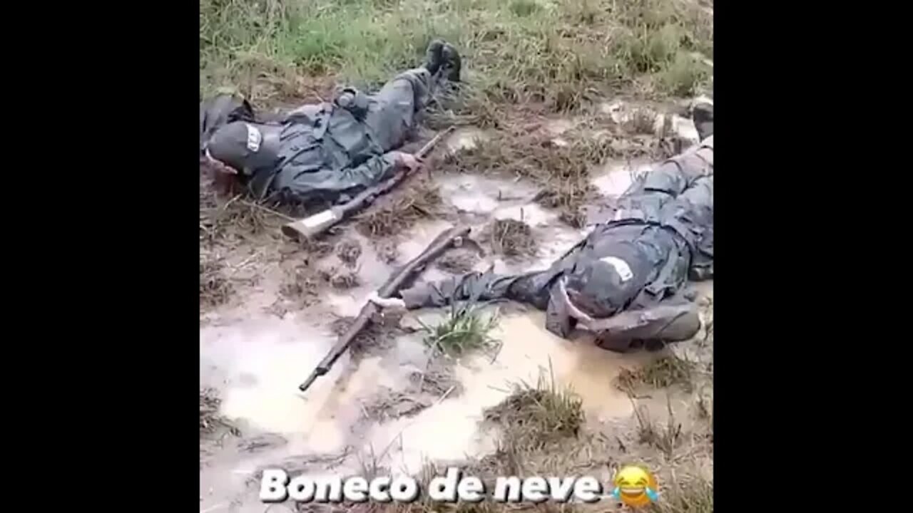 BONECO DE NEVE DO EXERCITO BRASILEIRO [ MEMES ] [ VIRAL ] [ RIR ]