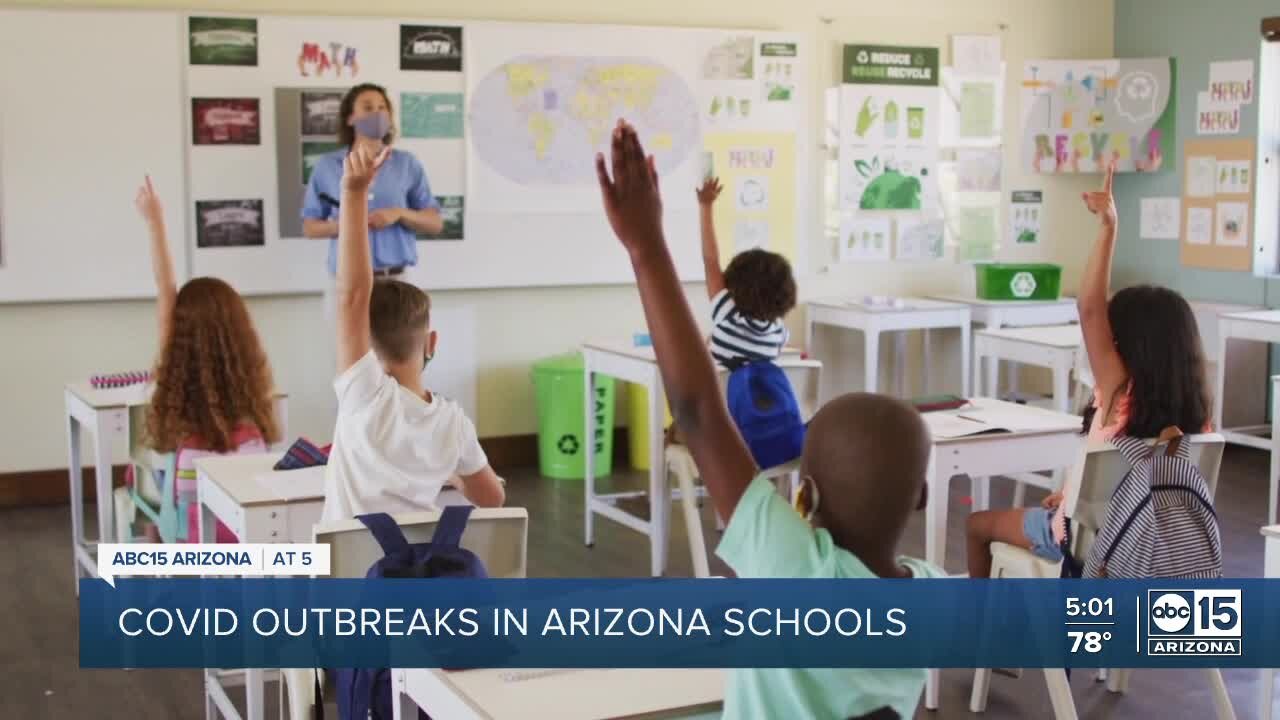 Some Arizona schools are still dealing with COVID-19 outbreaks