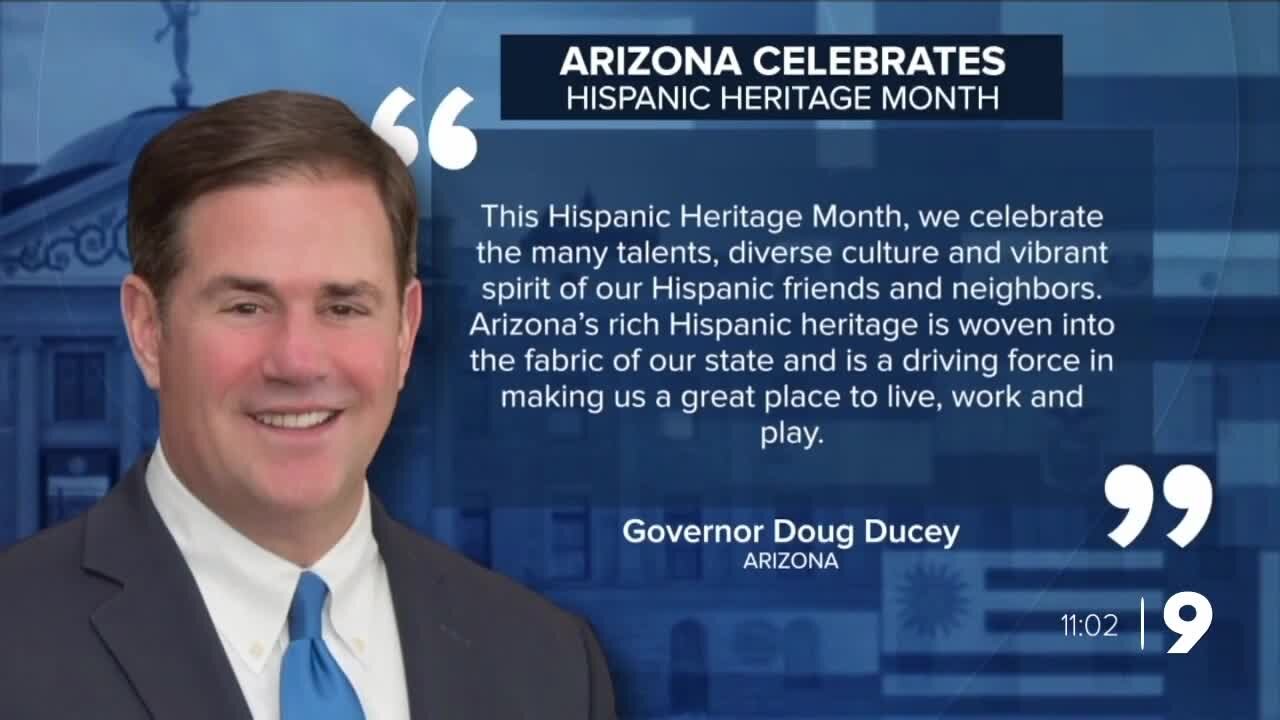 Governor Doug Ducey makes statement on Hispanic Heritage Month