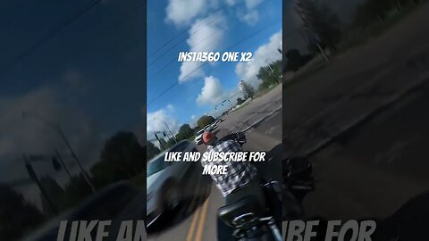 Insta360 One X2 #shorts #insta360 #insta360onex2 #viral #harleydavidson #motovlog