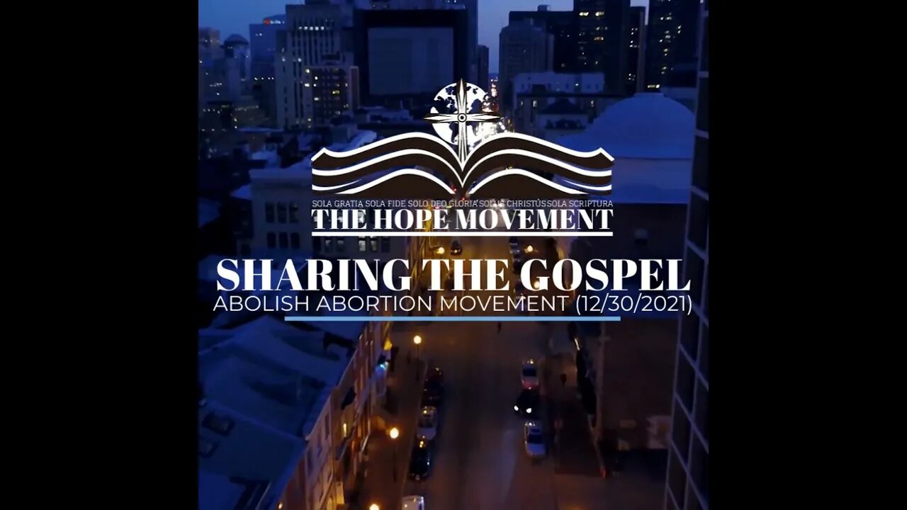 Abolish Abortion Movement (12/30/2021)