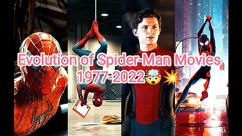 Spiderman Movies 🎥 from 1977 to 2022🤌🏻🔥