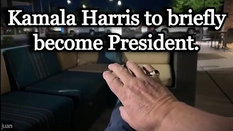 Juan O Savin's SHOCKING Prediction- Kamala Harris to Briefly Become President!