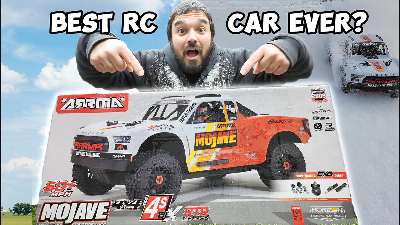 Arrma Mojave 4s - All Terrain Beast!