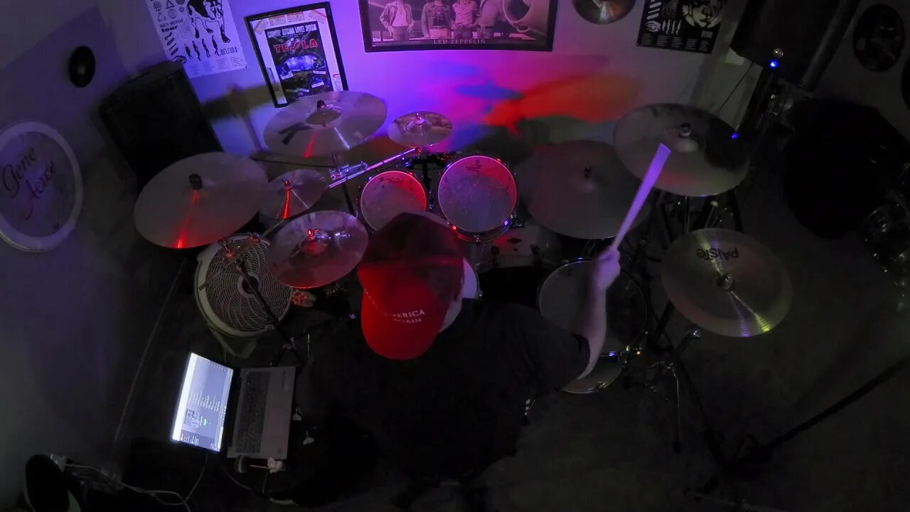 Right Now, Sr-71 Drum Cover By Dan Sharp