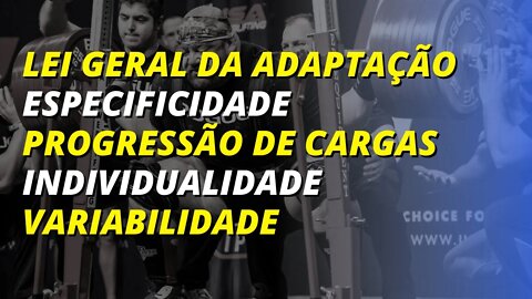 PRINCIPIOS DO TREINAMENTO DE FORÇA. TEUS RESULTADOS DEPENDEM DELES!