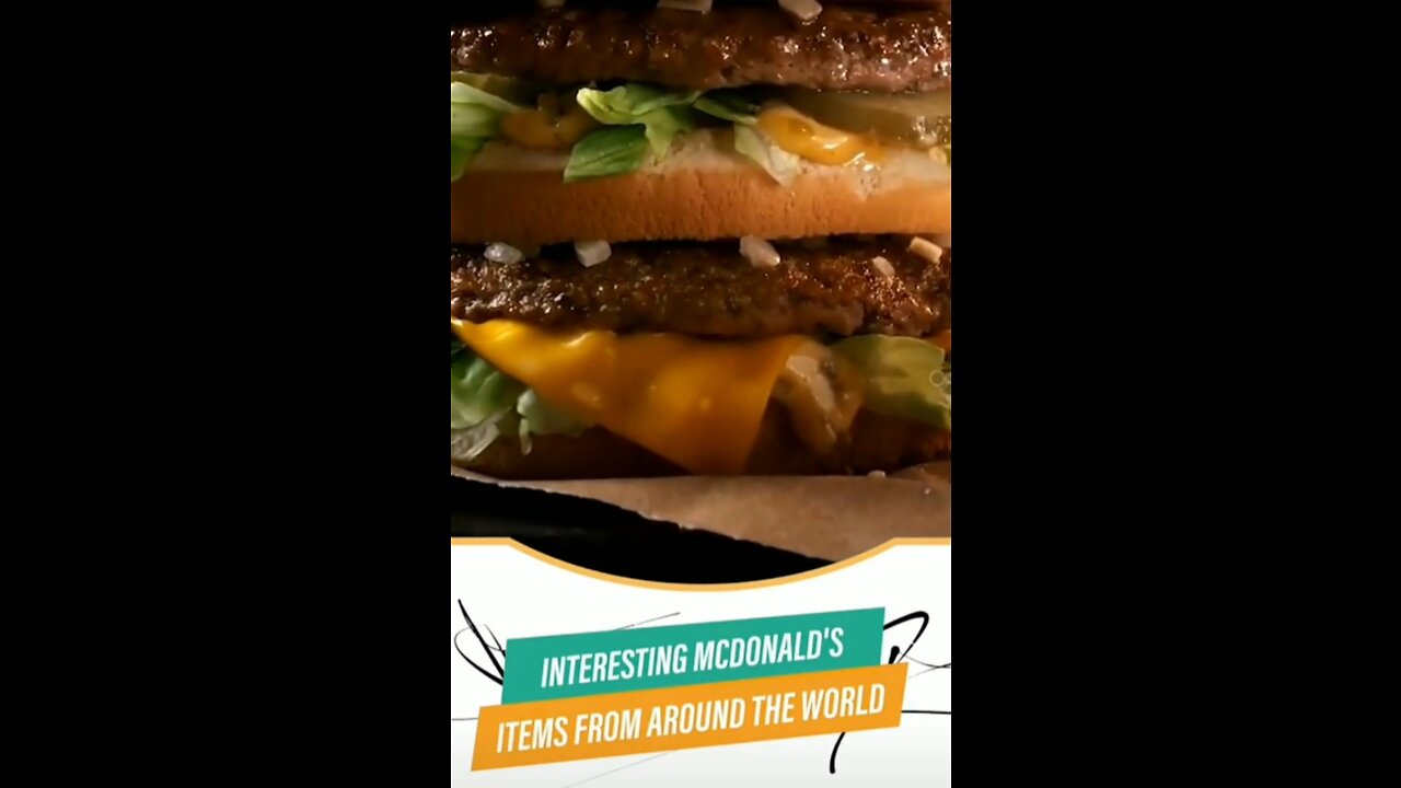 The MacDonald items from the world's
