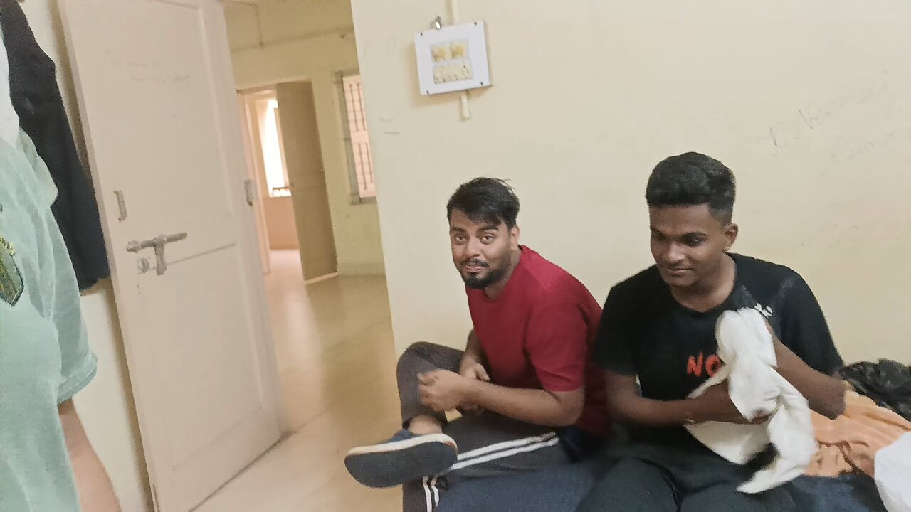 hostel fun vlog 1 no content only laughh