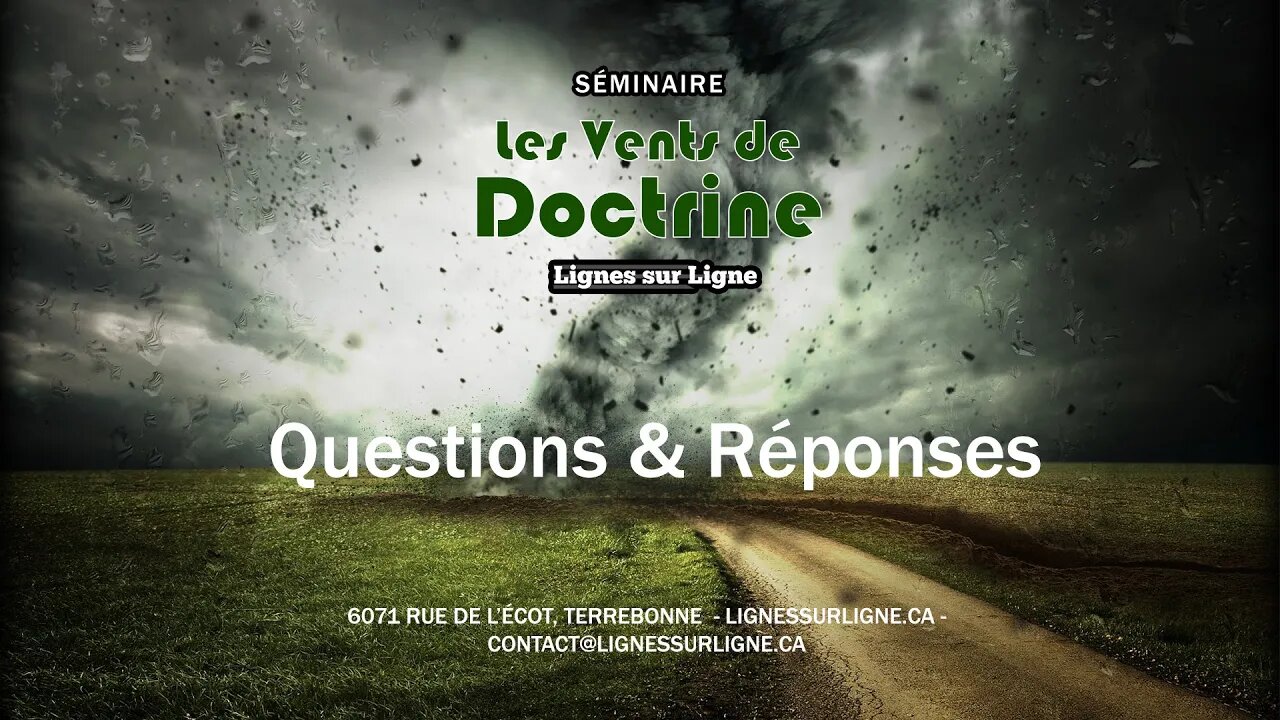 Séminaire Mars 2022 - Questions & Réponses