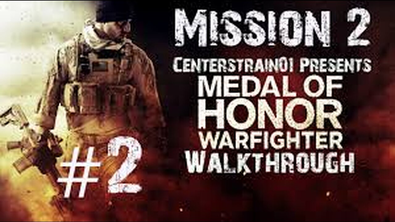 Medal of honor warfighter walkthrough part 2 pc gameplay