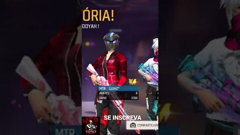 MEU DIA DE LEÃO NO FREE FIRE.