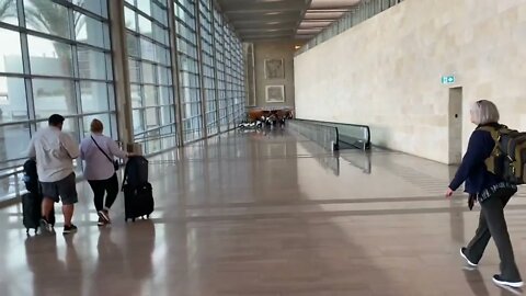 Ben Gurion Airport, Israel arrival - Another Ahava Adventure, Walk With Me video - Steve Martin