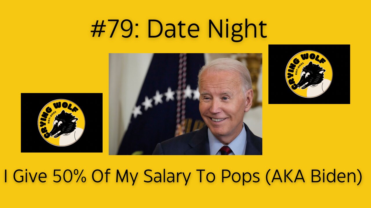 I Give 50 % Of My Salary To Pops (AKA Biden)