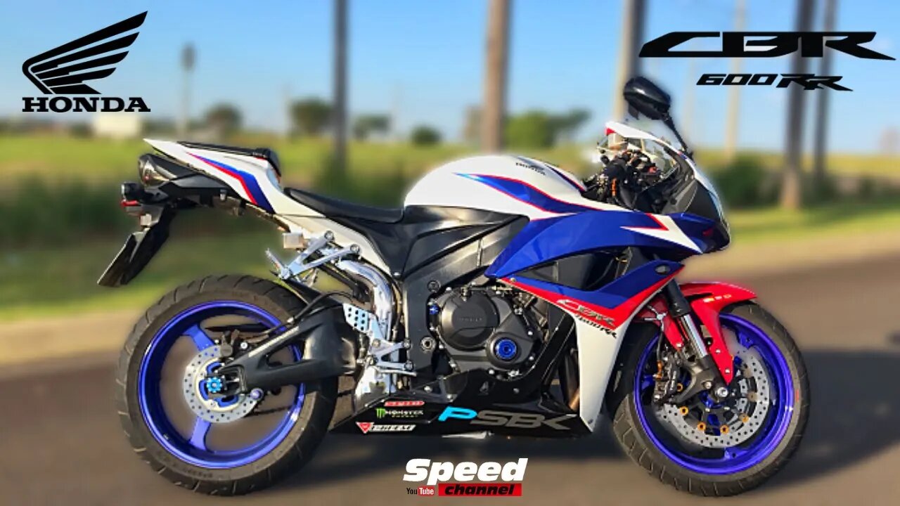 Testando Honda CBR 600RR 2008 HRC | Analise Completa | Speed Channel