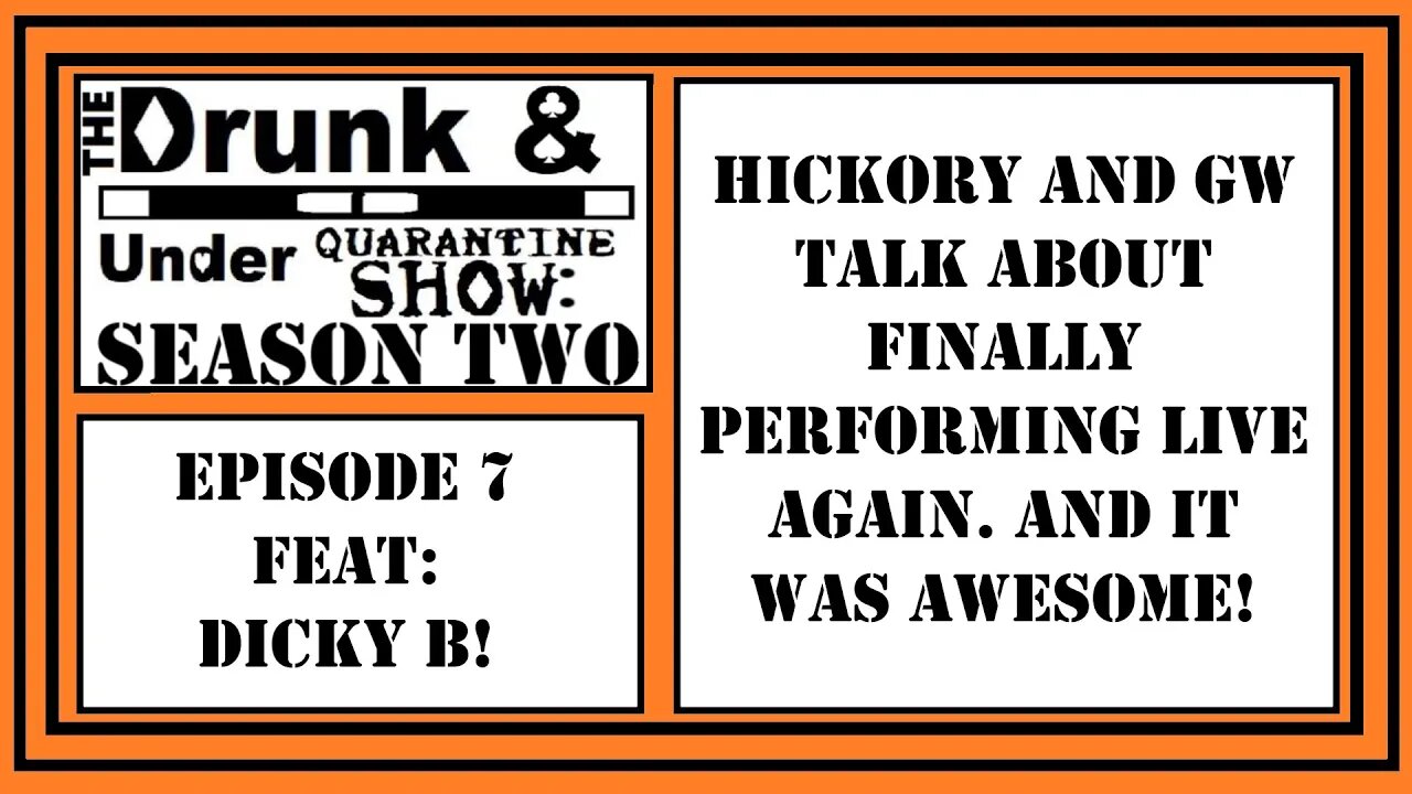 Hickory and GW Talk About Finally Performing LIve Again!