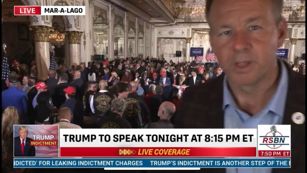 Joe Hoft on RSBN at Mar-a-Lago after Bragg BS Indictment