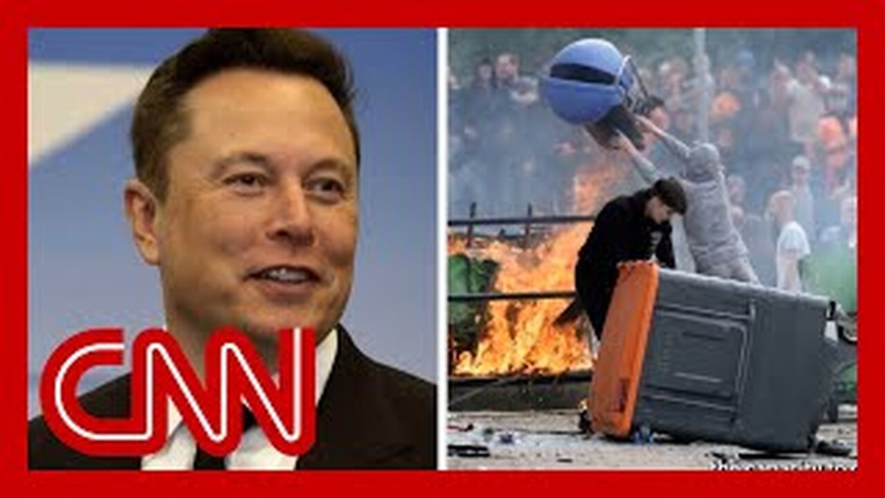 Musk says ‘civil war is inevitable’ as UK rocked by far-right riots. Comedian and podcaster reacts