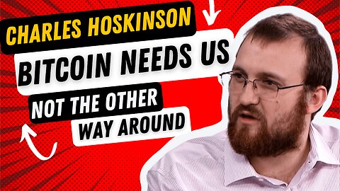 Charles Says; ₿ Bitcoin Needs Cardano?!? 👀💙