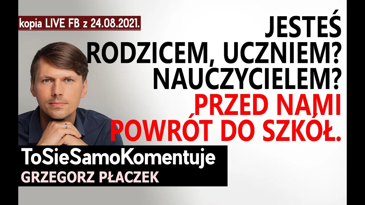 Jesteś Rodzicem? Nauczycielem? Uczniem? Przed nami powrót do szkół. Potrzebujesz pomocy? Posłuchaj.🆘