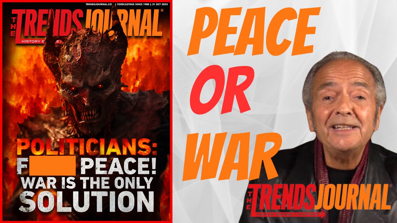 POLITICIANS: F*** PEACE! WAR IS THE ONLY SOLUTION