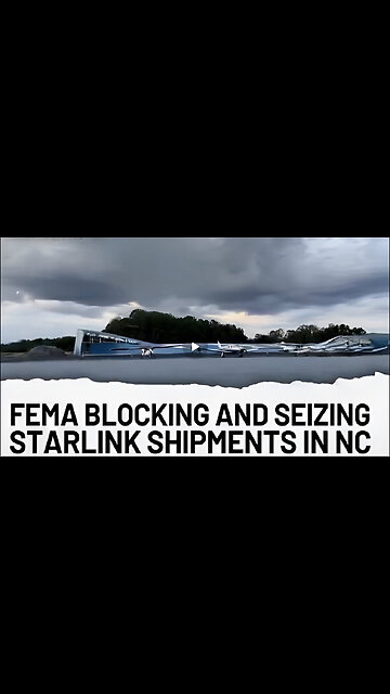 BREAKING: FEMA Sabotages Disaster Relief: Elon Musk Exposes Federal Blockade on Starlink Aid.....