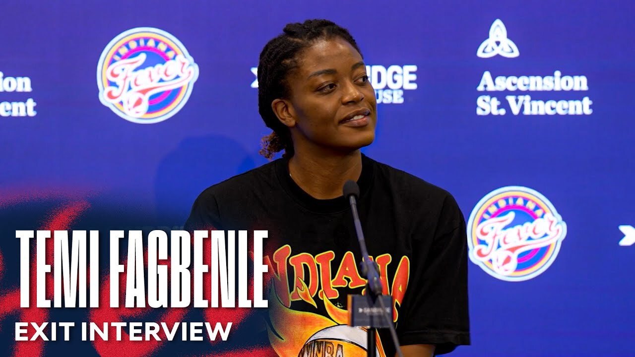 Temi Fagbenle 2024 Exit Interview | Indiana Fever