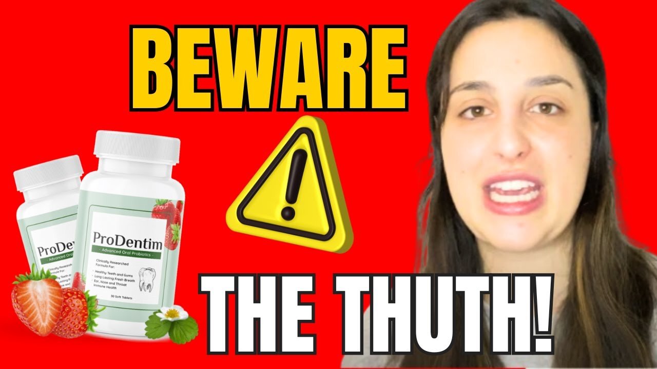 "Caution Ahead: Unveiling the Truth About PRODENTIM Probiotic Oral Health Supplement