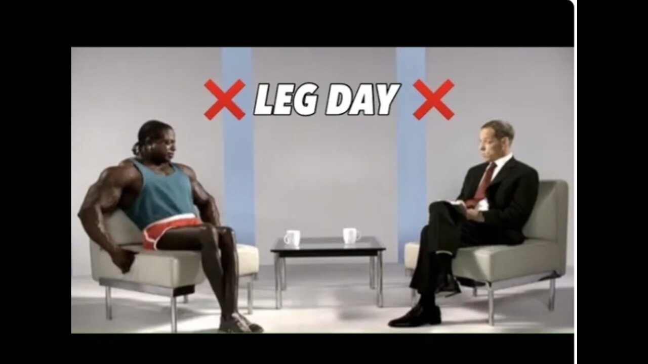 This is why you train legs...
