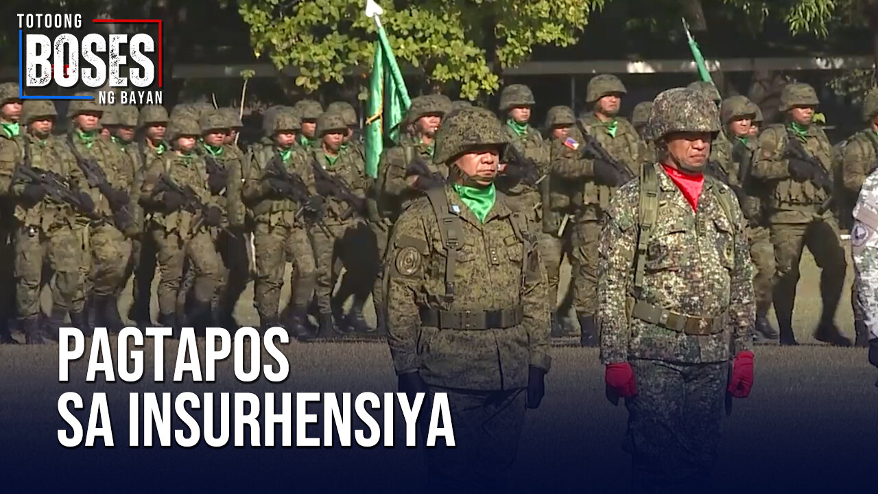 Insurgency-free Philippines, target ng AFP ngayong 2024
