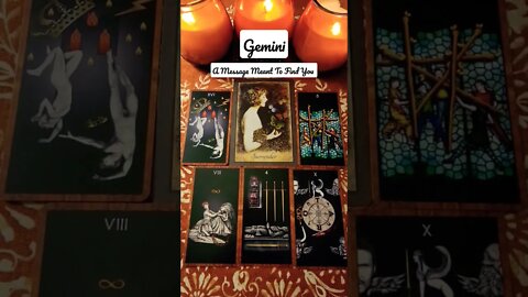 Gemini 🔮 A Message Meant To Find You #shorts #tarot #tarotreading