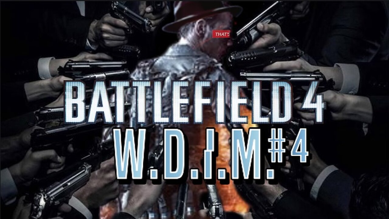 [W.D.I.M.] Every Bullet & Grenade Aimed at Me | Battlefield 4