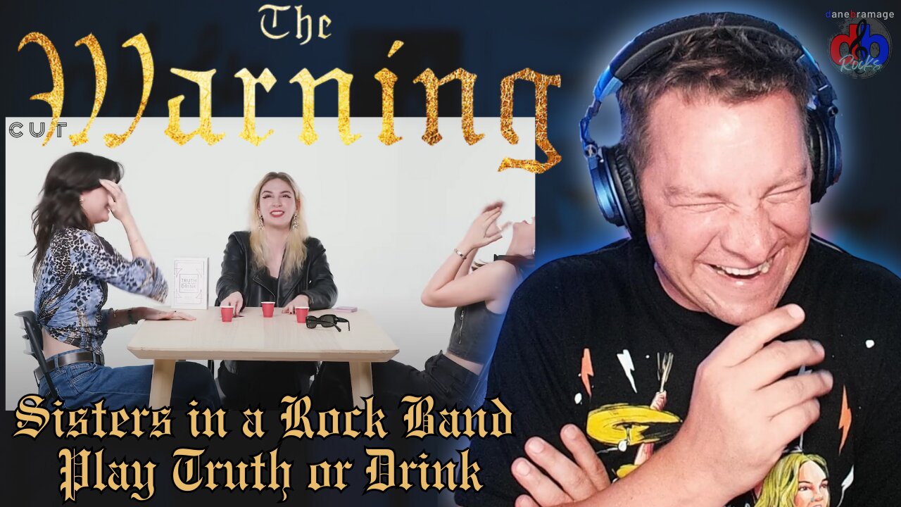 The Warning "Sisters in a Rock Band Play Truth or Drink" 🇲🇽 | DaneBramage Rocks Reaction