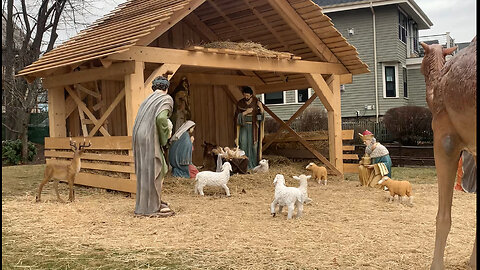 A Christmas Eve Walk to Church