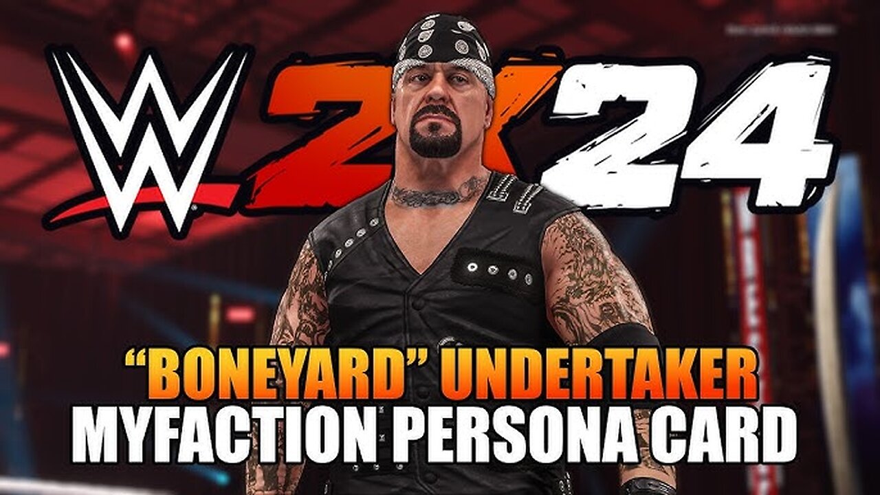 WWE 2k24 Undertaker 20 Entrance