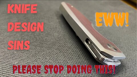5 KNIFE DESIGN SHOW STOPPERS | WOULD NOT BUY