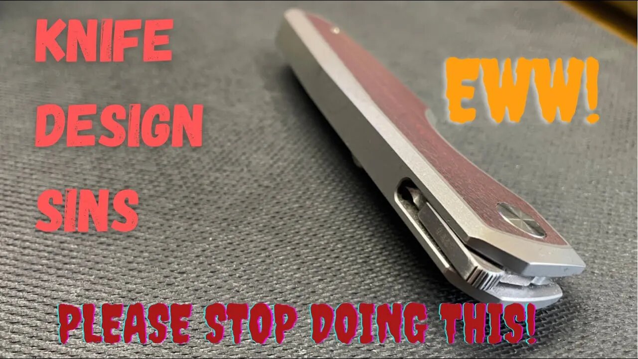 5 KNIFE DESIGN SHOW STOPPERS | WOULD NOT BUY