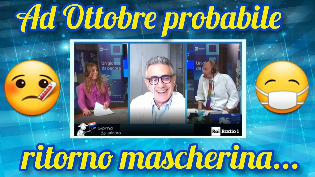 Pregliasco : In autunno 20 milioni di contagi, in Italia!